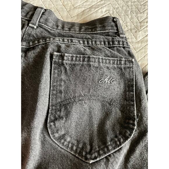 Vintage Chic Black Ankle Jeans Size 0 - Picture 13 of 15